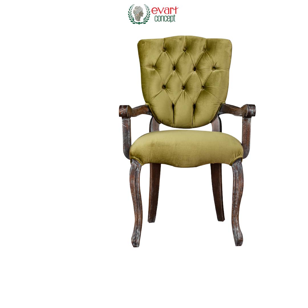 Barcelona Kollu Ahşap Sandalye