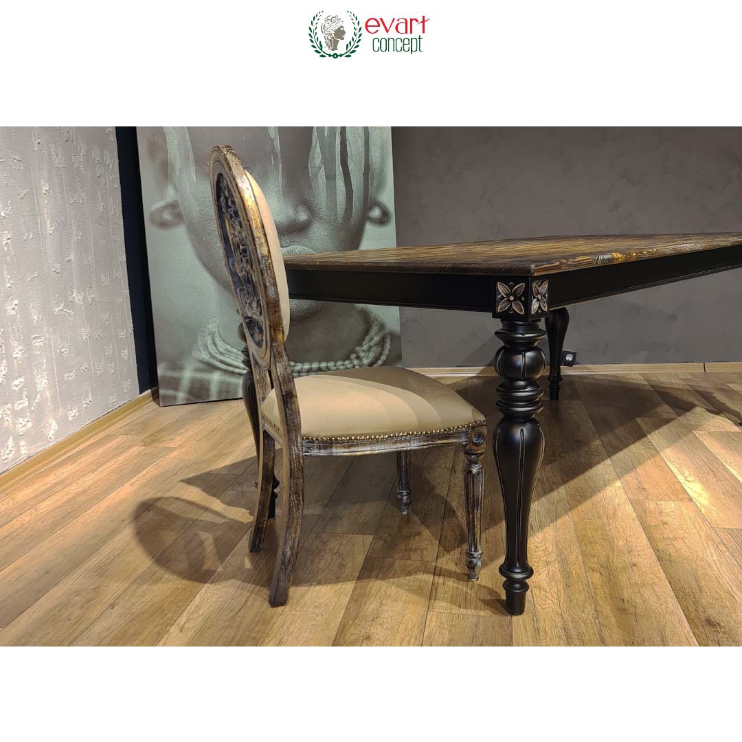Bodrum Ahşap  Masa 210x100 Üstü Ladin Ahşap