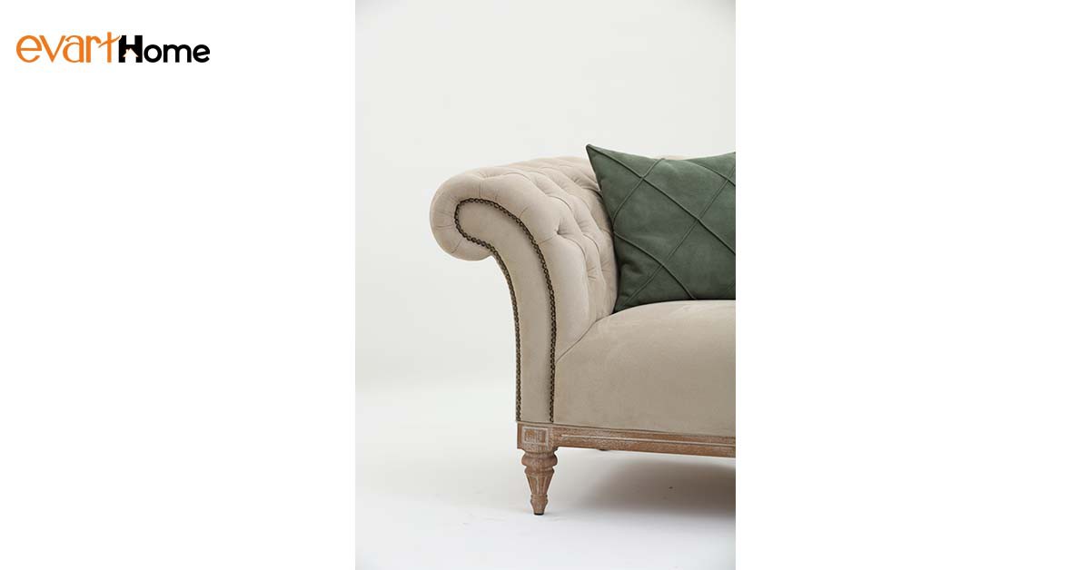 Grado 3lü Kanepe Ahşap Kanepe 