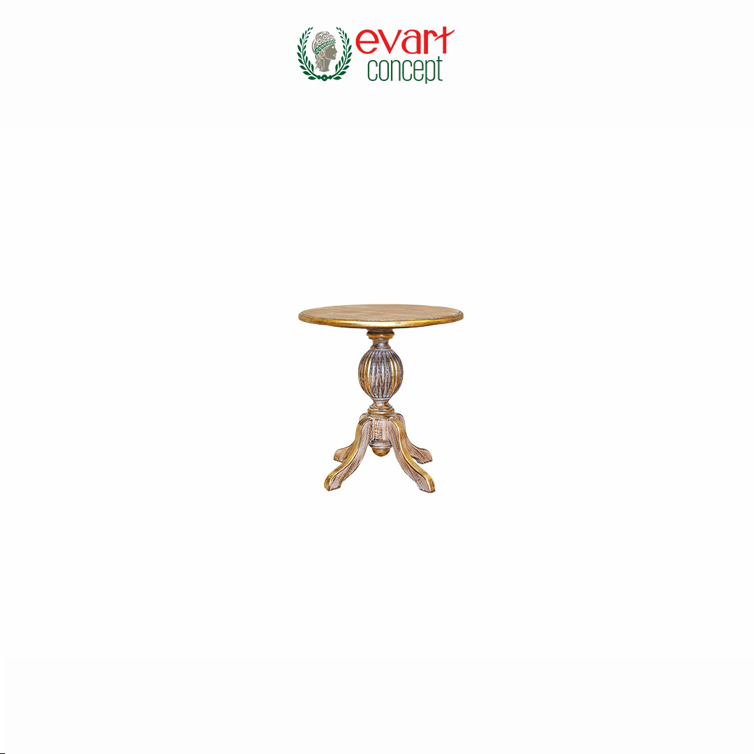 Napoli Ahşap Yan Sehpa 49,5x49,5 h:52