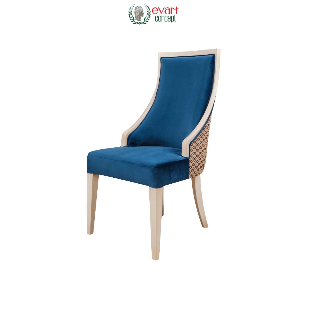 Roma Ahşap Sandalye Ekru