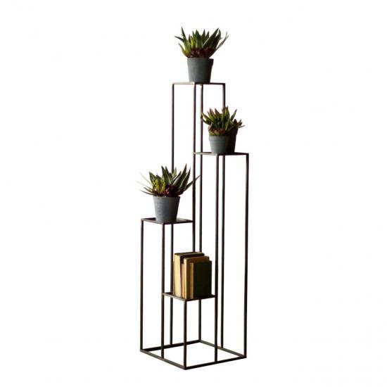 Maranta Metal Saksılık/Çiçeklik Raf
