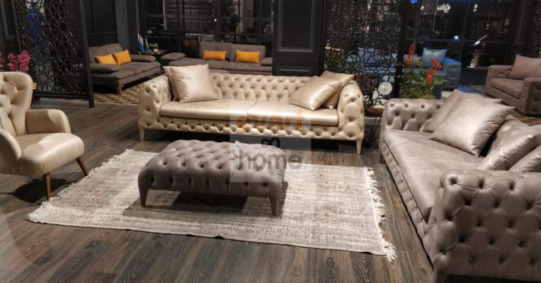Berjer Puf Koltuk Kanepe Oturma Odasi Oturma Grubu Evart Home